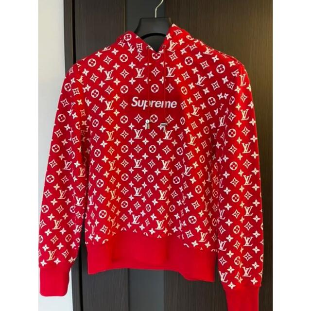 LOUIS VUITTON Supreme box logo パーカー S | フリマアプリ ラクマ