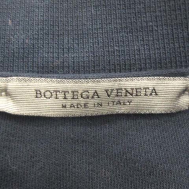 Bottega Veneta(ボッテガヴェネタ)のボッテガヴェネタ ポロシャツ 半袖 ワンポイント コットン 紺 ネイビー 48 メンズのトップス(ポロシャツ)の商品写真