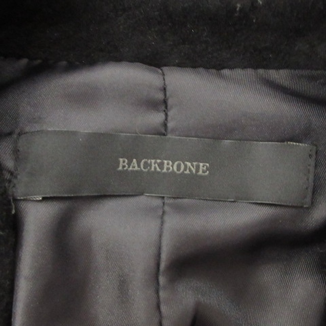 BACKBONE(バックボーン)のバックボーン ライダースジャケット  ダブル ririジップ スエード M 黒 メンズのジャケット/アウター(ライダースジャケット)の商品写真