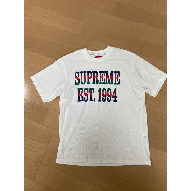 Supreme(シュプリーム)のSupreme Cotton Mesh Gradient Logo S/S メンズのトップス(Tシャツ/カットソー(半袖/袖なし))の商品写真
