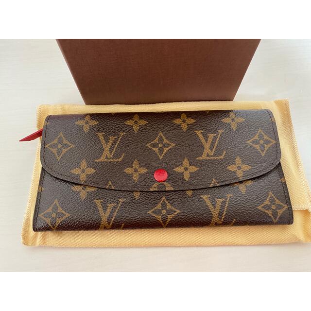 LOUIS VUITTON(ルイヴィトン)のルイヴィトン　モノグラム　ポルトフォイユエミリー　長財布 レディースのファッション小物(財布)の商品写真