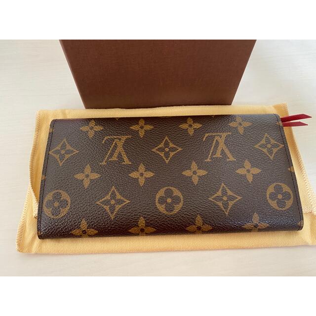 LOUIS VUITTON(ルイヴィトン)のルイヴィトン　モノグラム　ポルトフォイユエミリー　長財布 レディースのファッション小物(財布)の商品写真