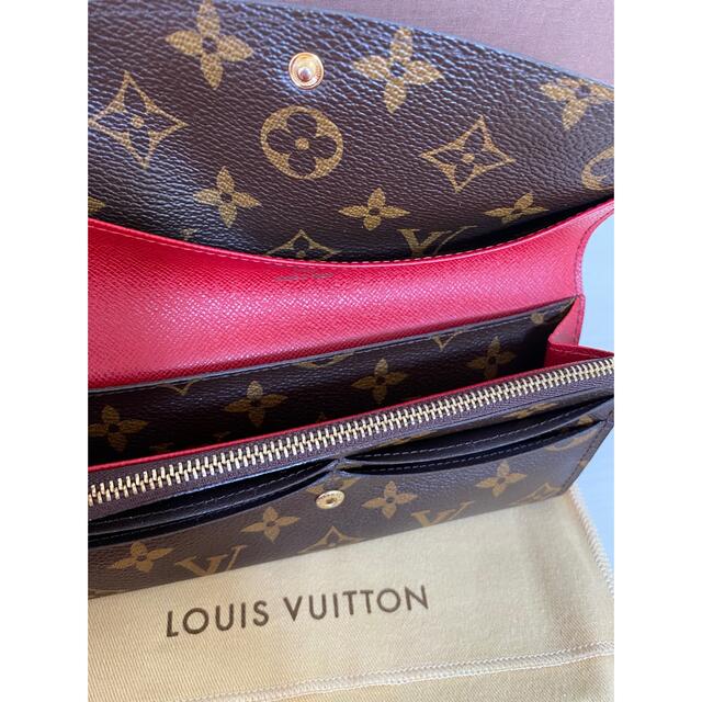 LOUIS VUITTON(ルイヴィトン)のルイヴィトン　モノグラム　ポルトフォイユエミリー　長財布 レディースのファッション小物(財布)の商品写真