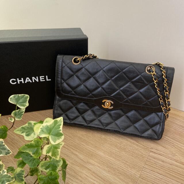 高評価】 CHANEL - CHANEL シャネル マトラッセ ベージュ ラムスキン ...