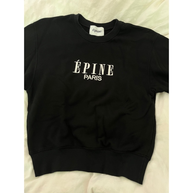 épine - epine スウェット ブラックの通販 by @'s shop｜エピヌならラクマ