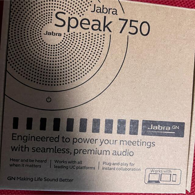 【現品限り一斉値下げ！】 Jabra SPEAK750+ UC 7700-409 スピーカーフォン スピーカー