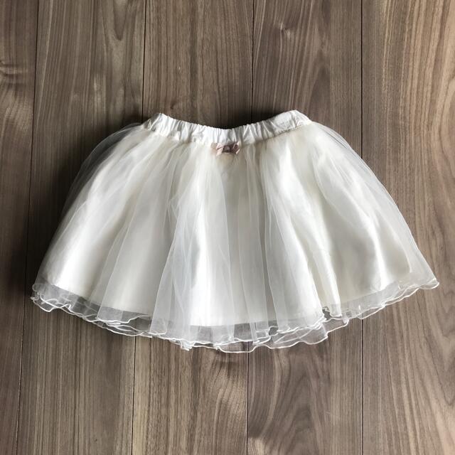 petit main(プティマイン)のスカート  100 petit main キッズ/ベビー/マタニティのキッズ服女の子用(90cm~)(スカート)の商品写真