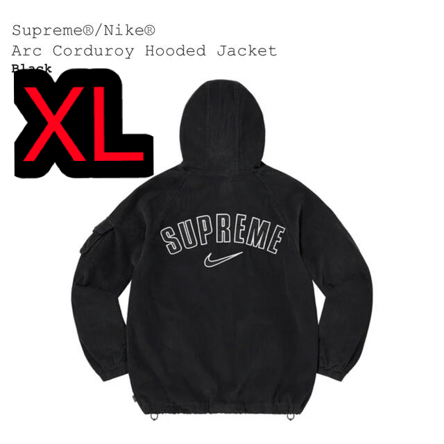 Supreme Nike Arc Corduroy Hooded Jacketジャケット/アウター