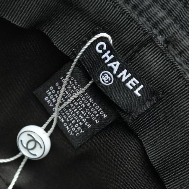 【超お買い得！】 CHANEL - バケットハット ブラック 帽子 CHANEL キャップ - covid19.ins.gov.mz