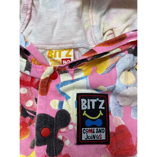 Bit'z(ビッツ)のBIT'Z 半袖ロンパース 80 ディズニー　女の子 キッズ/ベビー/マタニティのベビー服(~85cm)(ロンパース)の商品写真