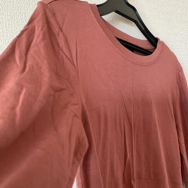 FOREVER 21(フォーエバートゥエンティーワン)のショート丈　トップス　forever21 レディースのトップス(Tシャツ(長袖/七分))の商品写真