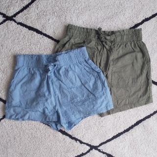 エイチアンドエム(H&M)の☆美品2枚セット☆　ショートパンツ　150(パンツ/スパッツ)