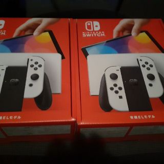 ニンテンドースイッチ(Nintendo Switch)の新品未開封Nintendo Switch×2台(家庭用ゲーム機本体)