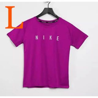 ナイキ(NIKE)の【新品】NIKE ナイキ L ラン ディビジョン マイラー S/S トップ(Tシャツ(半袖/袖なし))