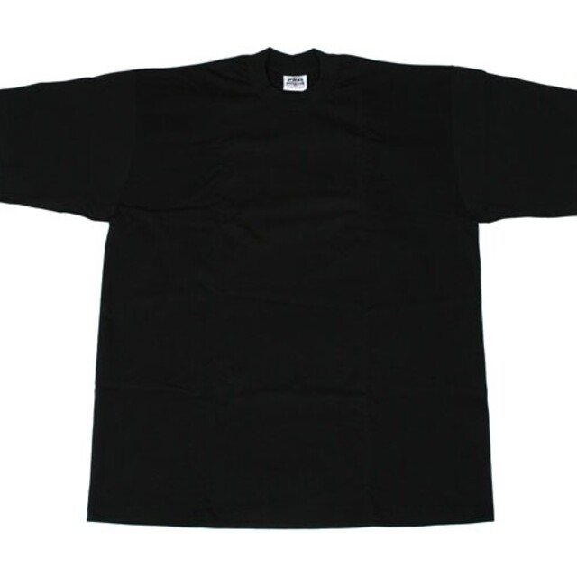 PRO CLUB(プロクラブ)の黒 S 新品 PRO5 プロファイブ 無地 Tシャツ ブラック ビッグサイズ メンズのトップス(Tシャツ/カットソー(半袖/袖なし))の商品写真