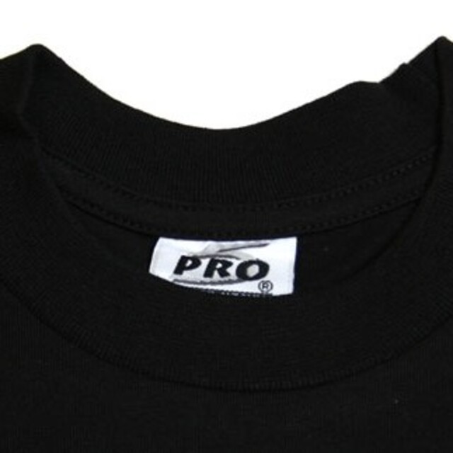 PRO CLUB(プロクラブ)の黒 S 新品 PRO5 プロファイブ 無地 Tシャツ ブラック ビッグサイズ メンズのトップス(Tシャツ/カットソー(半袖/袖なし))の商品写真