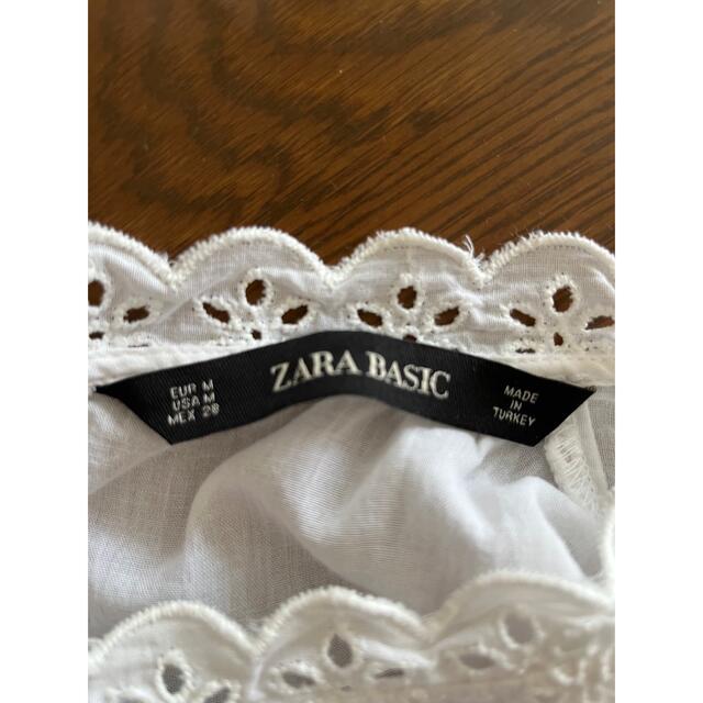 ZARA(ザラ)のZARA カットワークレース ブラウス レディースのトップス(シャツ/ブラウス(半袖/袖なし))の商品写真