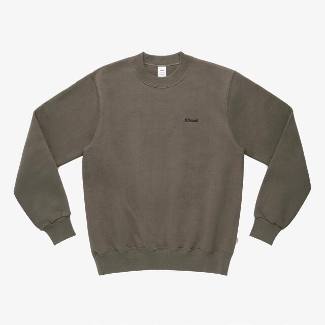 JJJJound ジョウンド J/90 brown Crewneck