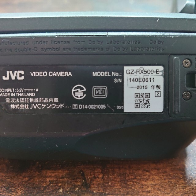 KENWOOD(ケンウッド)のJVCビデオカメラ　ジャンク2台 スマホ/家電/カメラのカメラ(ビデオカメラ)の商品写真