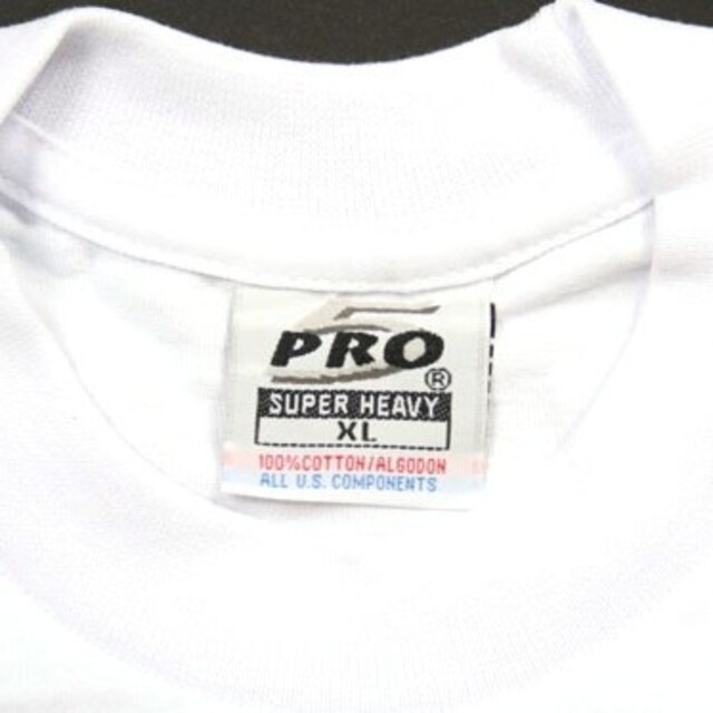 PRO CLUB(プロクラブ)の白 XL 新品 PRO5 プロファイブ 無地 Tシャツ ホワイト ビッグサイズ メンズのトップス(Tシャツ/カットソー(半袖/袖なし))の商品写真