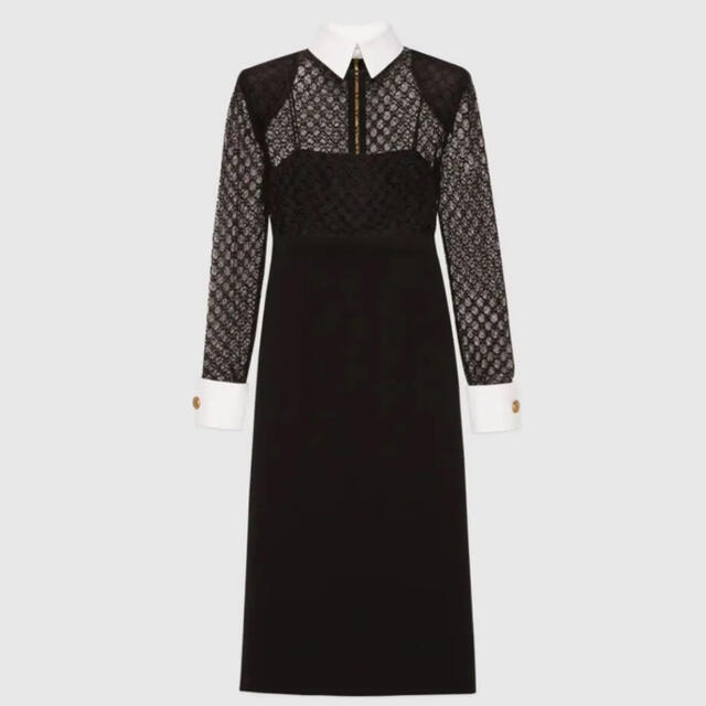 お得】 Gucci ドレス ワンピース dress tulle GUCCI - ひざ丈