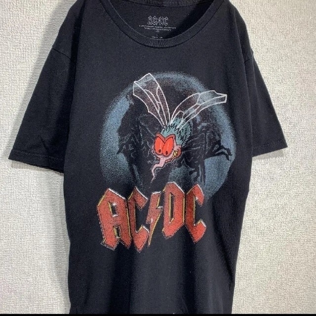 ART VINTAGE(アートヴィンテージ)のACDC バンドTシャツ 両面プリント ブラック メンズのトップス(Tシャツ/カットソー(半袖/袖なし))の商品写真