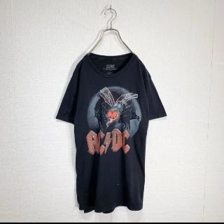 アートヴィンテージ(ART VINTAGE)のACDC バンドTシャツ 両面プリント ブラック(Tシャツ/カットソー(半袖/袖なし))