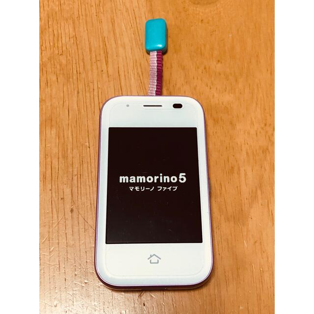 au(エーユー)の【美品】au_キッズケータイ_マモリーノ5 _ラベンダー(パープル) スマホ/家電/カメラのスマートフォン/携帯電話(スマートフォン本体)の商品写真