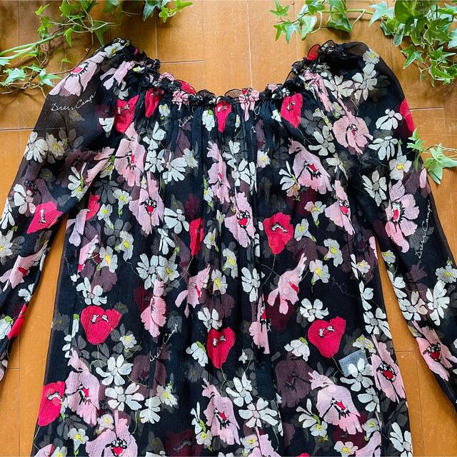 Dress Camp 花柄シルクワンピース | cao.com.ec