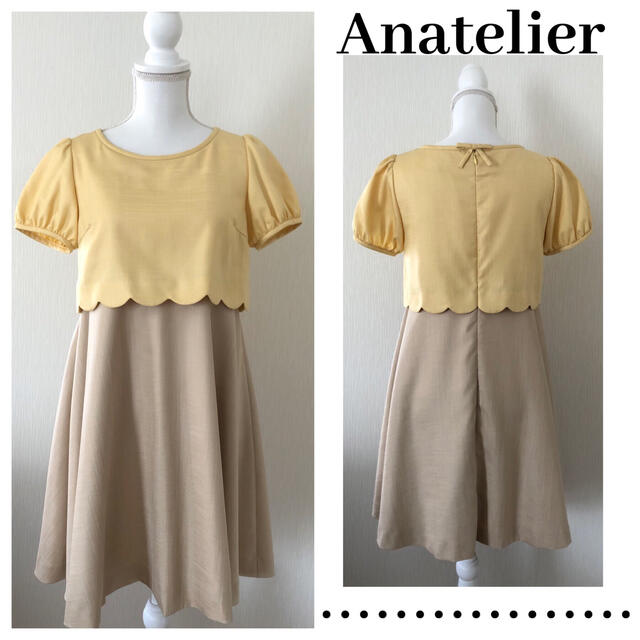 anatelier(アナトリエ)のお値下げ✨アナトリエ🌸大人かわいいワンピース レディースのワンピース(ひざ丈ワンピース)の商品写真