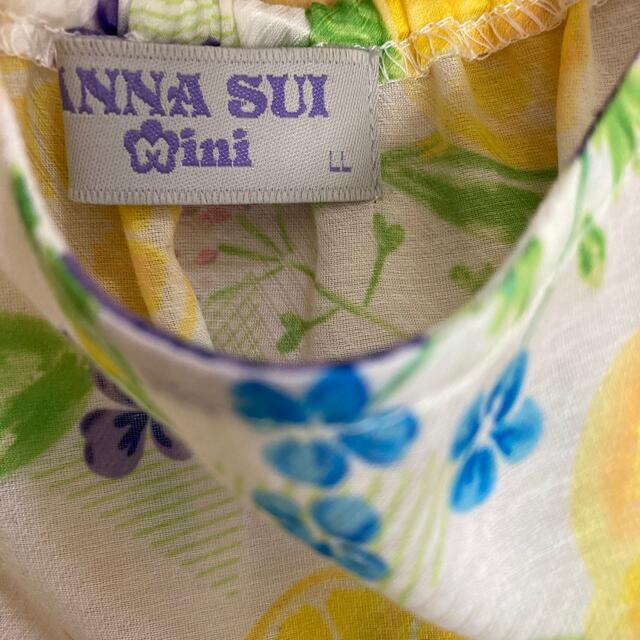 ANNA SUI mini(アナスイミニ)のアナスイミニ　LL  レモン　メゾピアノ　140  フルーツ キッズ/ベビー/マタニティのキッズ服女の子用(90cm~)(Tシャツ/カットソー)の商品写真