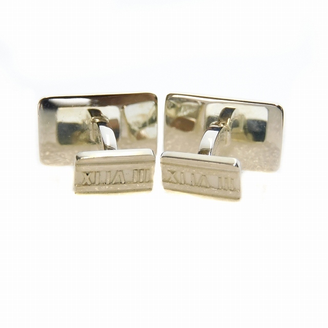ティファニー カフス ボタン ゴールド 14K シルバー