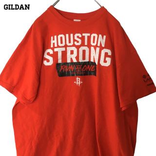 ギルタン(GILDAN)の【US輸入】GILDAN Tシャツ ヒューストンロケッツ NBA バスケット(Tシャツ/カットソー(半袖/袖なし))