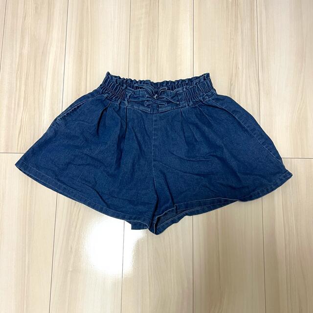 ワイド ショートパンツ キッズ/ベビー/マタニティのキッズ服女の子用(90cm~)(パンツ/スパッツ)の商品写真