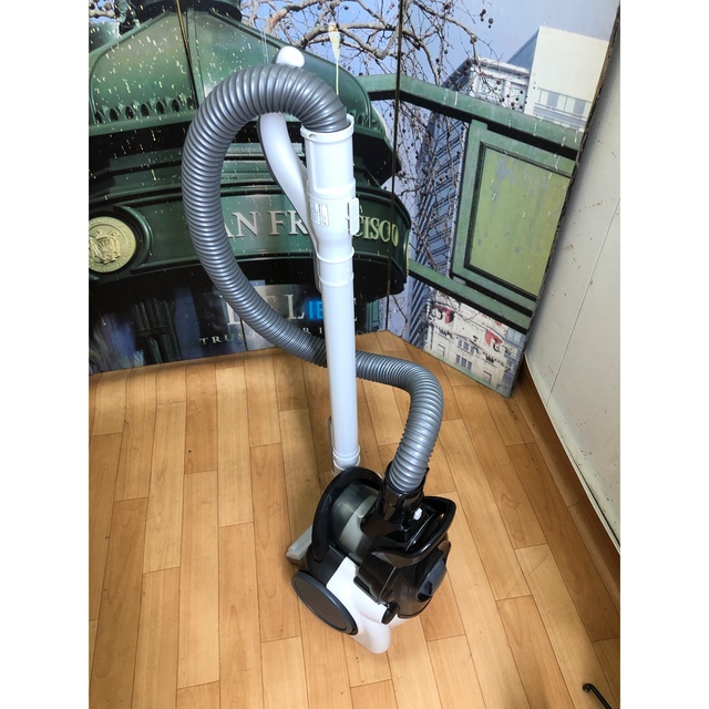 エクルベージュ シャープ 掃除機 サイクロン キャニスター お手入れ