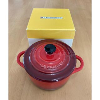 ルクルーゼ(LE CREUSET)のミニココット　チェリーレッド(食器)