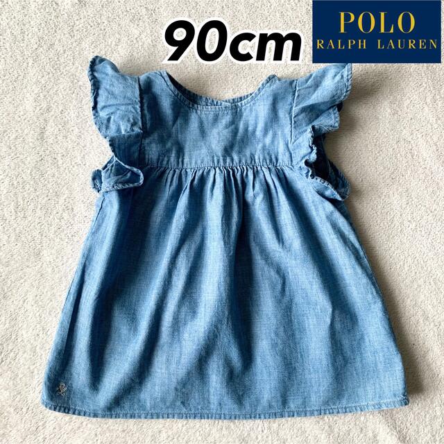 POLO RALPH LAUREN(ポロラルフローレン)のラルフローレン ワンピース チュニック トップス キッズ/ベビー/マタニティのキッズ服女の子用(90cm~)(Tシャツ/カットソー)の商品写真