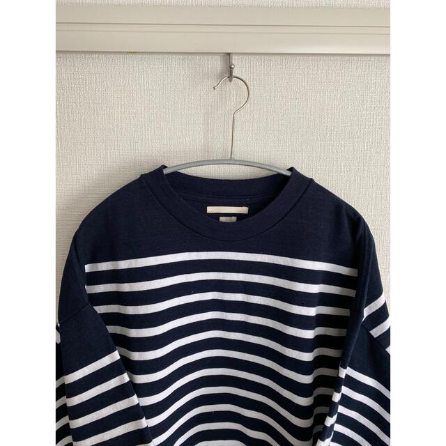 blurhms Border Super Size Tee navy