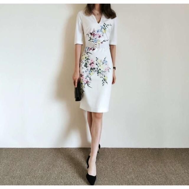 ❤️ 【人気作】新作Ted Baker   紺、ピンク、2色ワンピース オシャレ