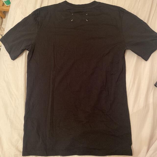 メゾンマルジェラ  ブラックTシャツ　44Tシャツ/カットソー(半袖/袖なし)