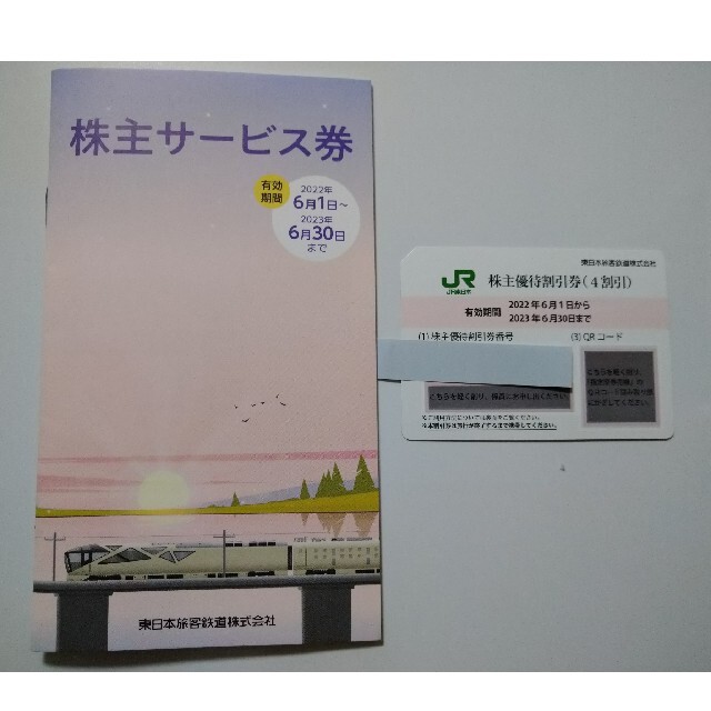 【がんちゃん様専用】JR東日本　株主優待券 チケットの優待券/割引券(その他)の商品写真