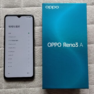 OPPO Reno 3 A CPH2013 Black(スマートフォン本体)