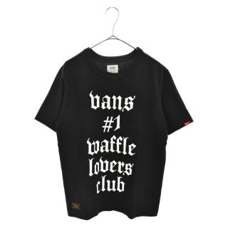 ダブルタップス(W)taps)のWTAPS ダブルタップス 16SS×VANS DESIGN S/S 05 TEE ×ヴァンズ デザイン Tシャツカットソー ブラック 161ATVND-CSM01S(Tシャツ/カットソー(半袖/袖なし))