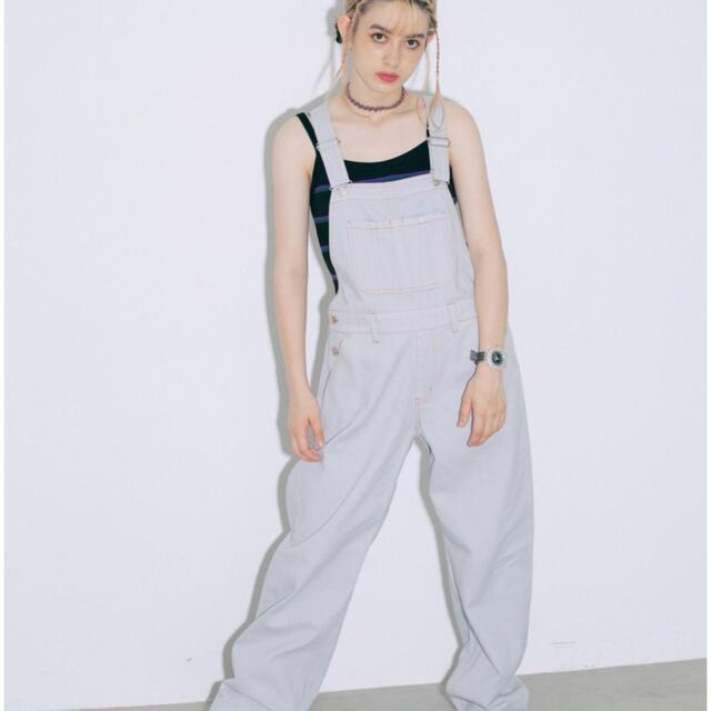 X-girl WIDE TAPERED OVERALL