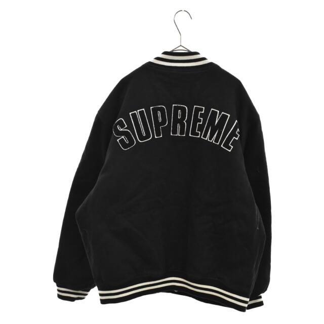 Supreme(シュプリーム)のSUPREME シュプリーム 20SS New Era/MLB Varsity Jacket ニューエラ MLB バーシティー ジャケット スタジャン ブラック メンズのジャケット/アウター(スタジャン)の商品写真