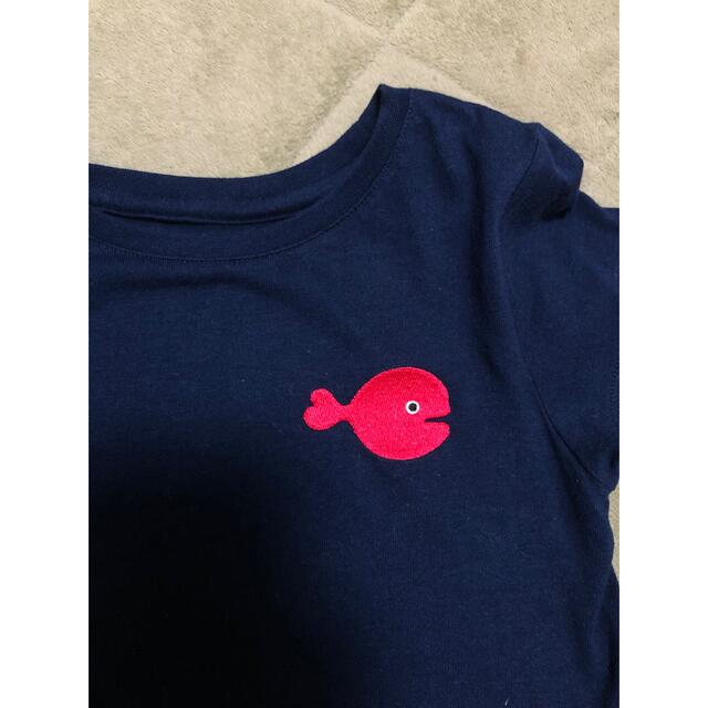 Design Tshirts Store graniph(グラニフ)のきんぎょがにげた　ワンピース　110 グラニフ キッズ/ベビー/マタニティのキッズ服女の子用(90cm~)(ワンピース)の商品写真
