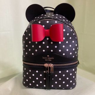 kate spade Disney コラボ  ミニーちゃん ミニリュック