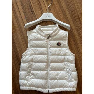 モンクレール(MONCLER)の2Y  92cm ベストダウン(Tシャツ/カットソー)