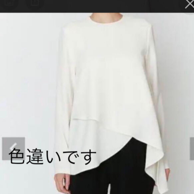 BARNEYS NEW YORK(バーニーズニューヨーク)の【専用】Long-sleeve Irregular Hem Blouse レディースのトップス(カットソー(長袖/七分))の商品写真