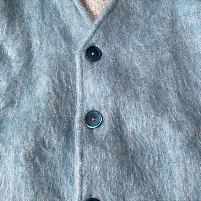 【OUR LEGACY】 CARDIGAN　BABY BLUE MOHAIR